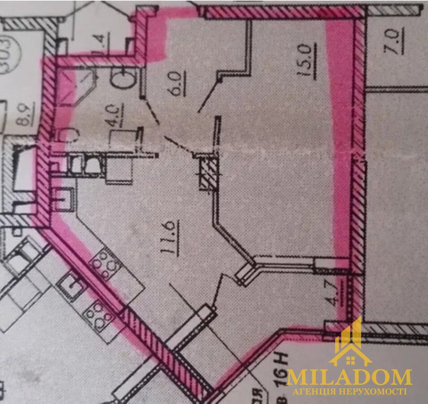 Продажа квартиры 1-комн., 40 м², Хаджибейский (Малиновский) — фото 11