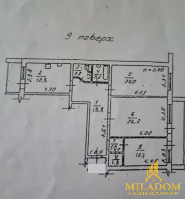 Продаж 3-кімнатної квартири на Черемушках — 130 000 $ — фото 8