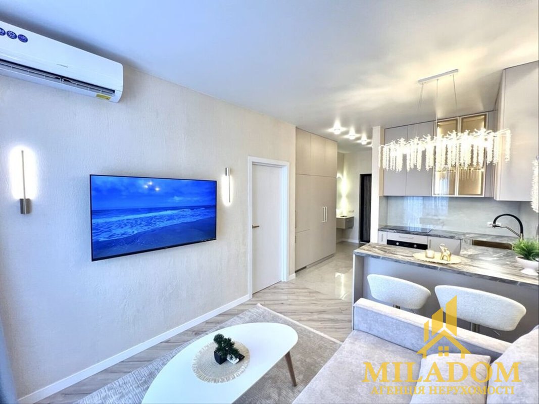1-кімнатна квартира, 44 м², Аркадія, ЖК «Еллада». Прямий вид моря! — zdjęcie 6
