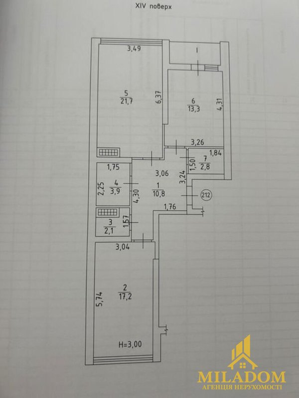 Квартира 73,5 м² у ЖК «Елегія Парк» з видом на море та місто — фото 17