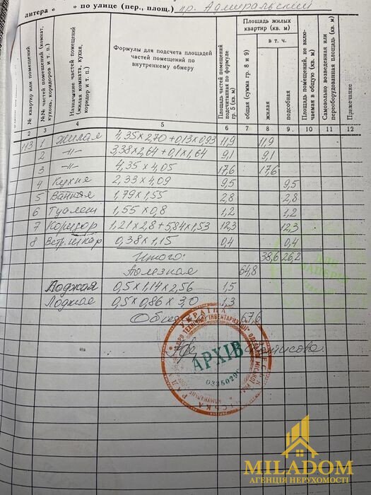 Простора 3-кімнатна квартира на 5-й станції Фонтана — фото 6
