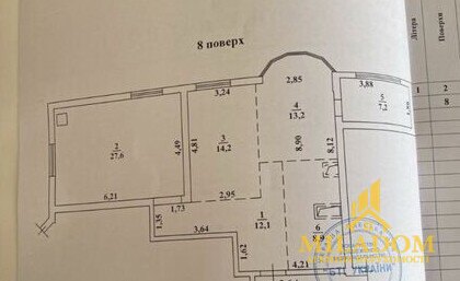 3-кімнатна квартира 83,7 м² у ЖК Aqua Marine біля моря — фото 9