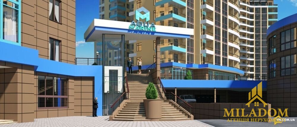 3-кімнатна квартира 83,7 м² у ЖК Aqua Marine біля моря — фото 11