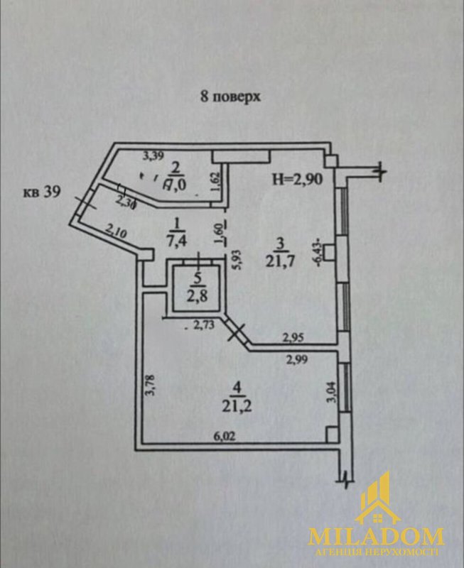 Sale apartments 2-room, 61 м², Приморський — photo 18