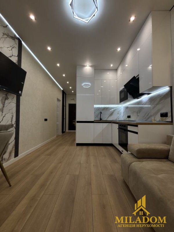 Продается дизайнерская 1-комнатная квартира с террасой 8м² в ЖК '61 Жемчужина'! Полная комплектация. — фото 9