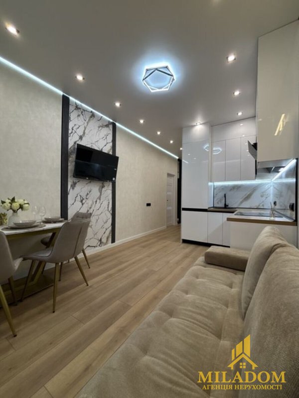 Продается дизайнерская 1-комнатная квартира с террасой 8м² в ЖК '61 Жемчужина'! Полная комплектация. — фото 8