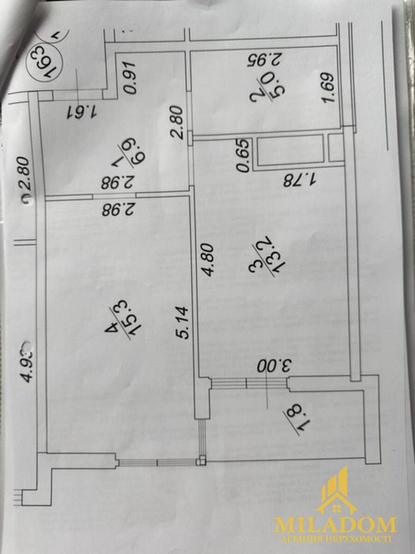 Продаж квартири 1-кімн., 42 м², Приморський — фото 8