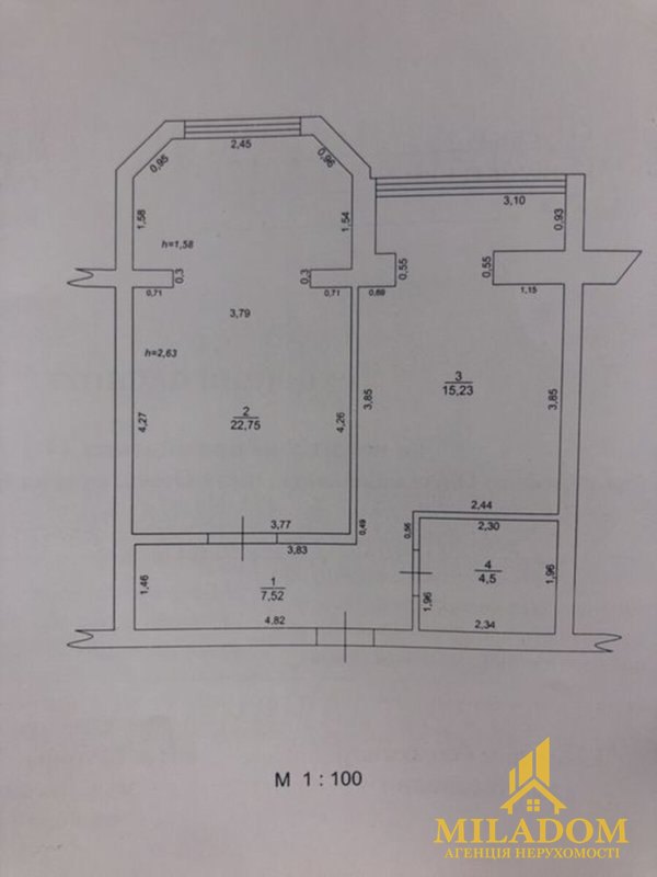 Продажа квартиры 2-комн., 54 м², Хаджибейский (Малиновский) — фото 20
